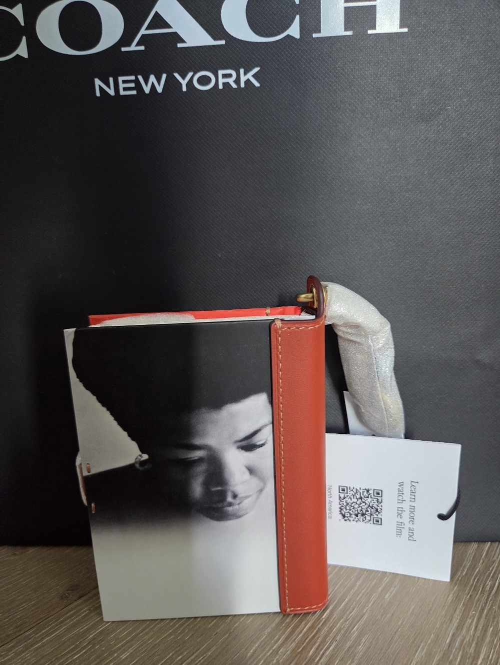 LAST ONE - Coach Bag Book Charm I Know Why The Caged Bird Sings Maya Angelou - Picture 4 of 5